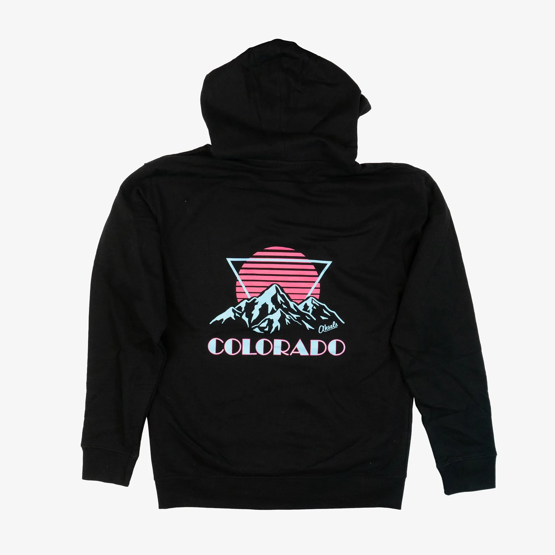 90's Colorado Retro Mountain Hoodie