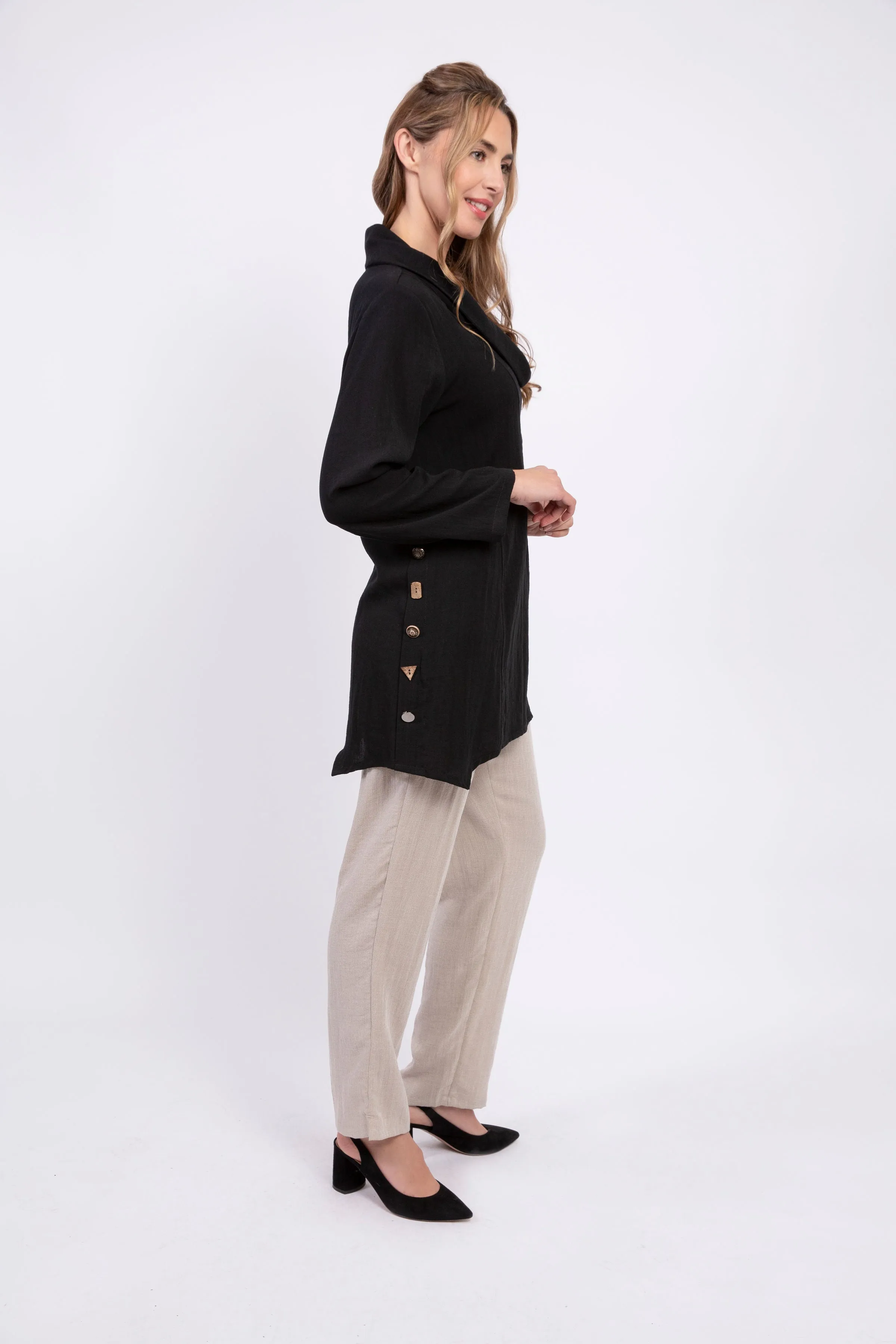 AA333 - Donna Linen Pullover