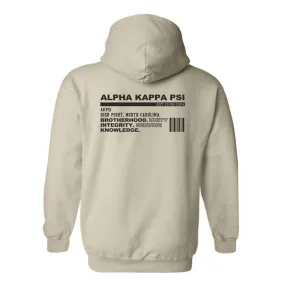 Akpsi Sweatshirt Hooded Sweatshirt