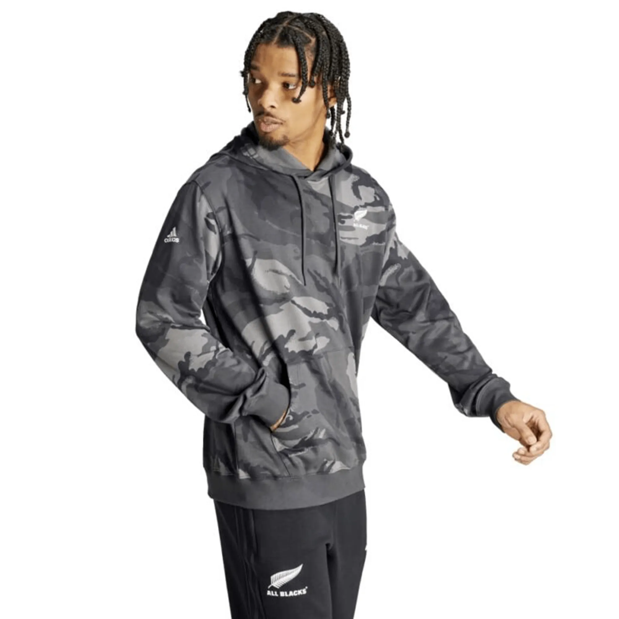 All Blacks Camo Hoodie by adidas