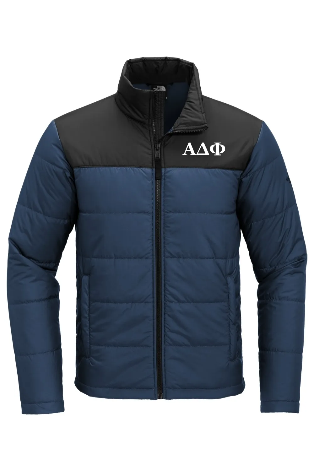 Alpha Delta Phi - North Face Everyday Insulated Jacket - White Embroidered Letters