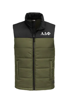 Alpha Delta Phi - North Face Everyday Insulated Vest - White Embroidered Letters