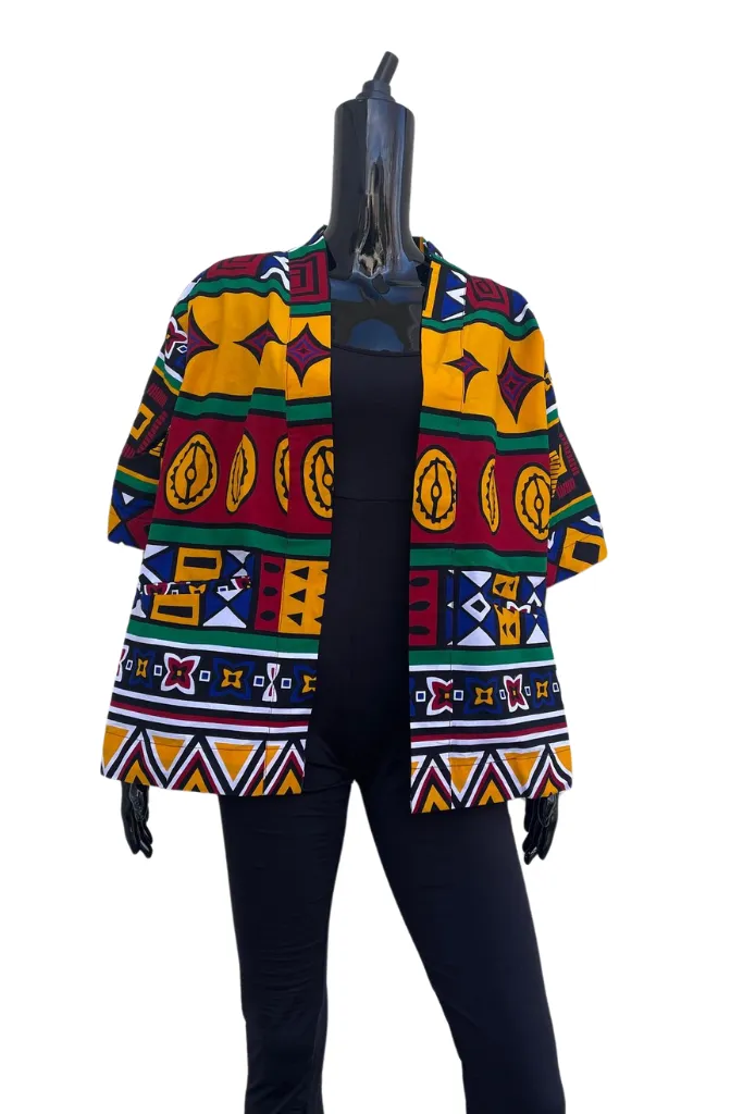 Ankara Kimono Jacket