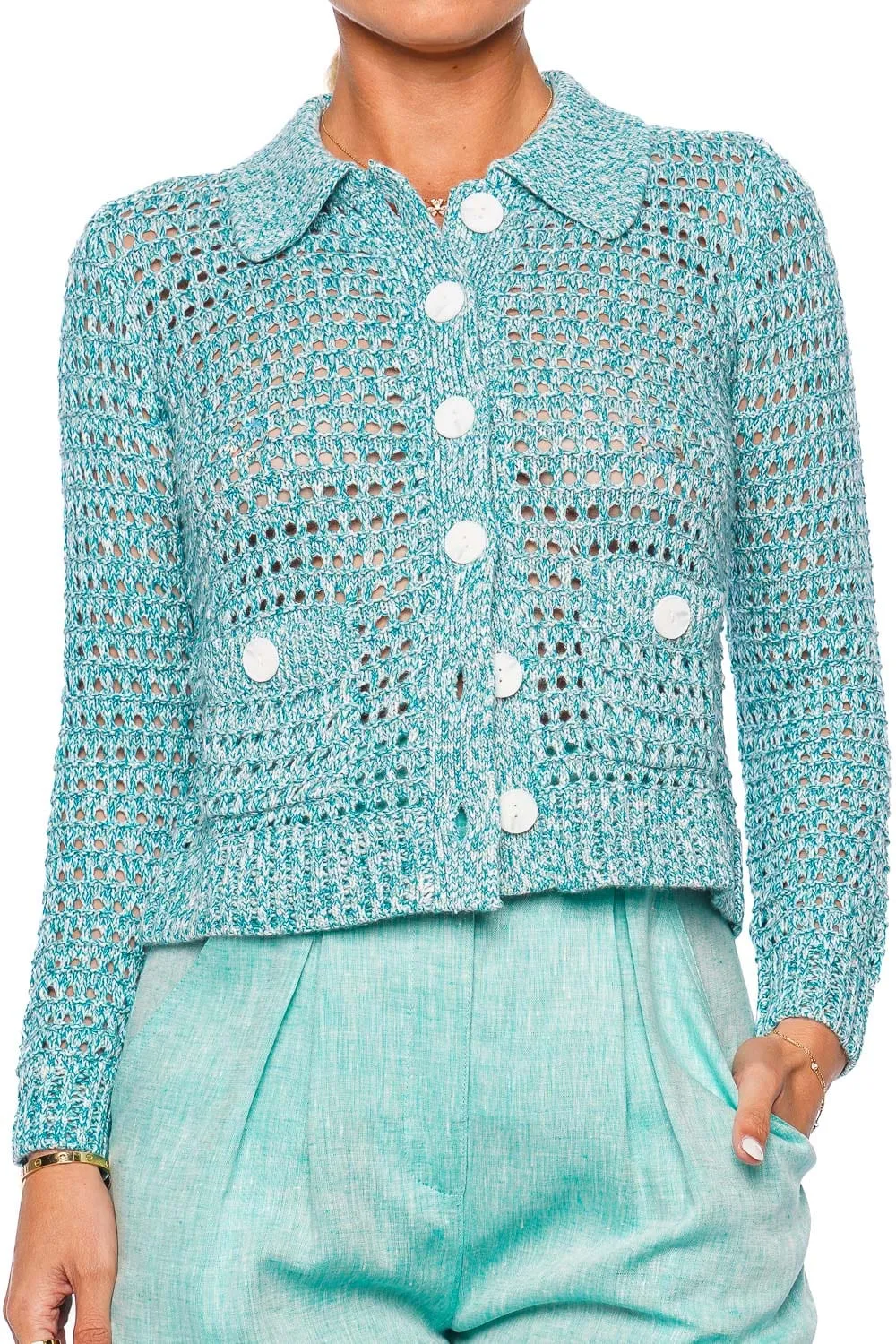 Aqua Knit Mesh Jacket