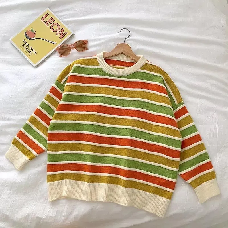 Barker Striped Sweatshirt