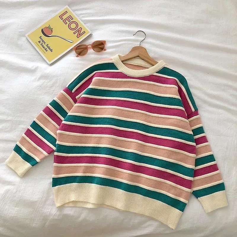 Barker Striped Sweatshirt