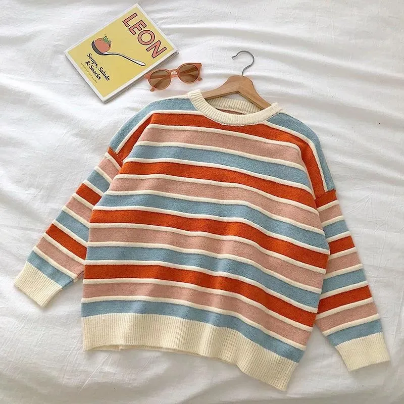 Barker Striped Sweatshirt