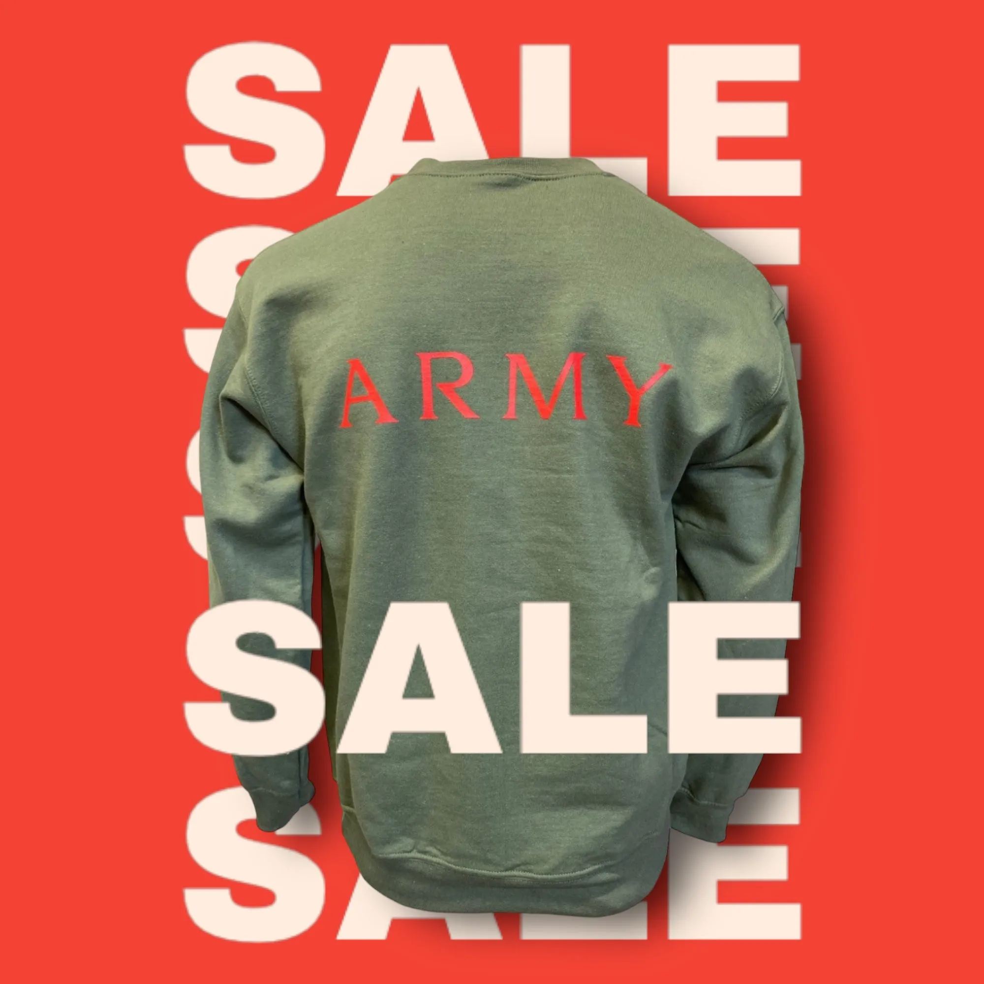 Basic Army Sweatshirt