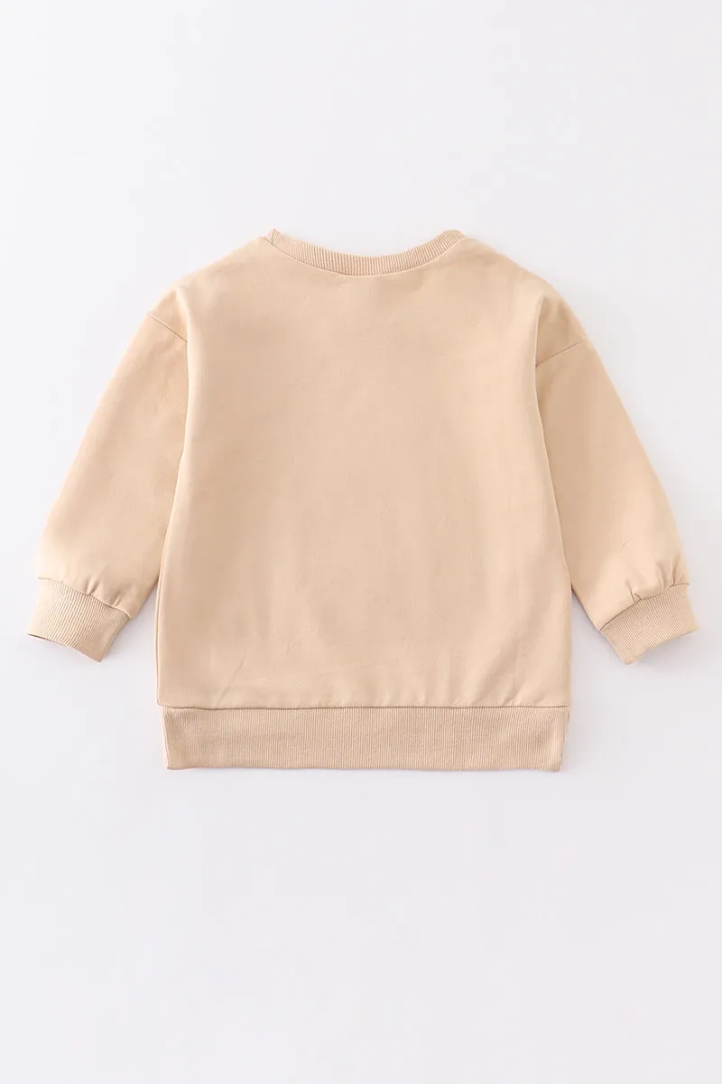 Beige sweatshirt