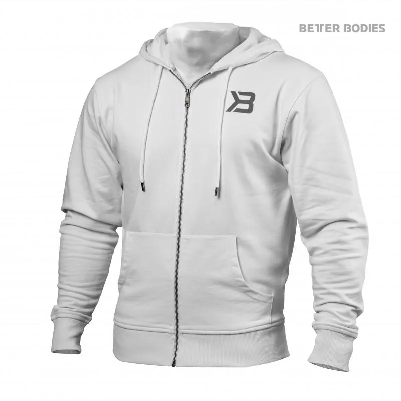 Better Bodies Jersey Hoodie - White