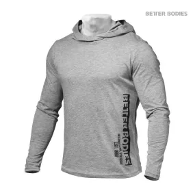 Better Bodies Mens Soft Hoodie - Greymelange