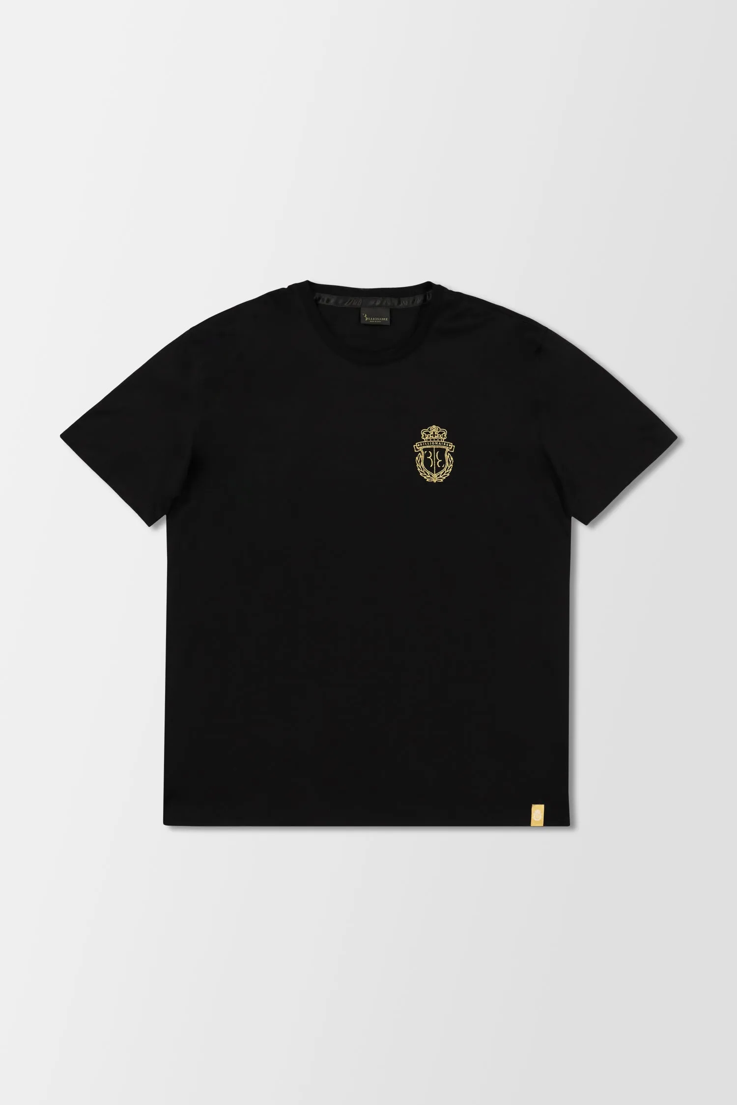 Billionaire Black SS Crest T-Shirt