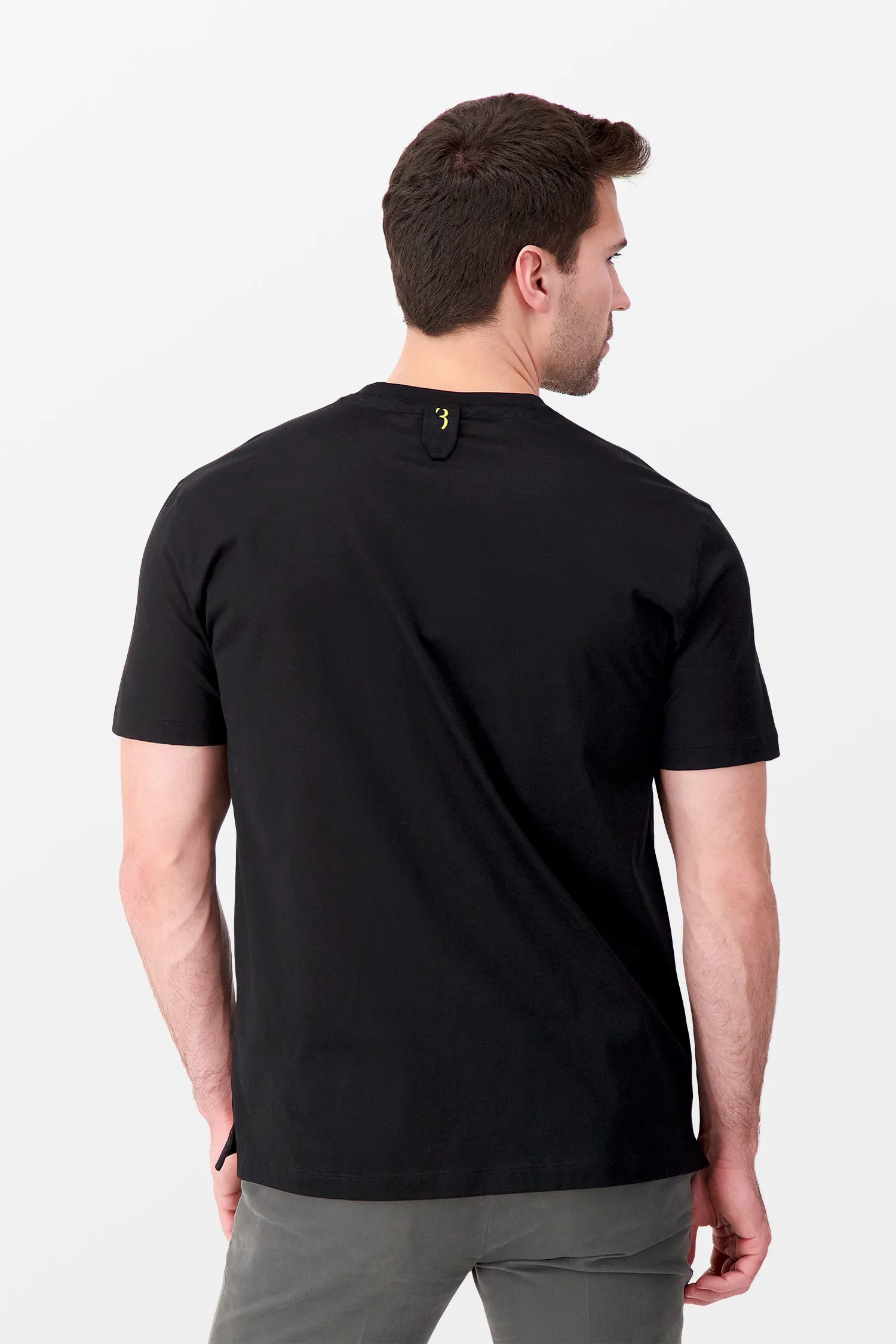 Billionaire Black SS Crest T-Shirt