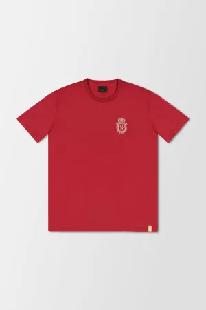 Billionaire Red SS Crest T-Shirt