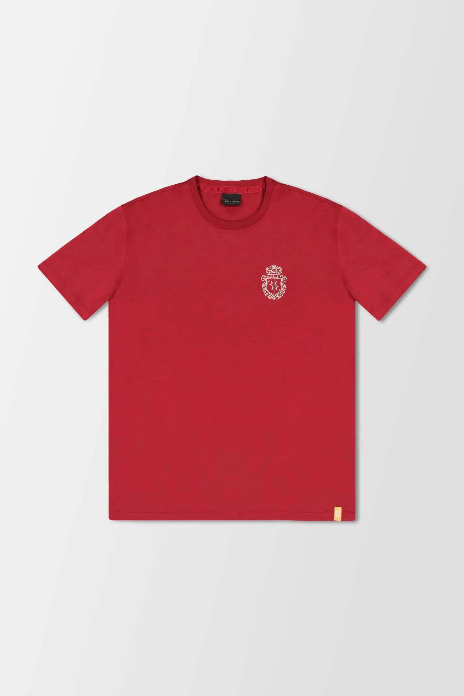 Billionaire Red SS Crest T-Shirt