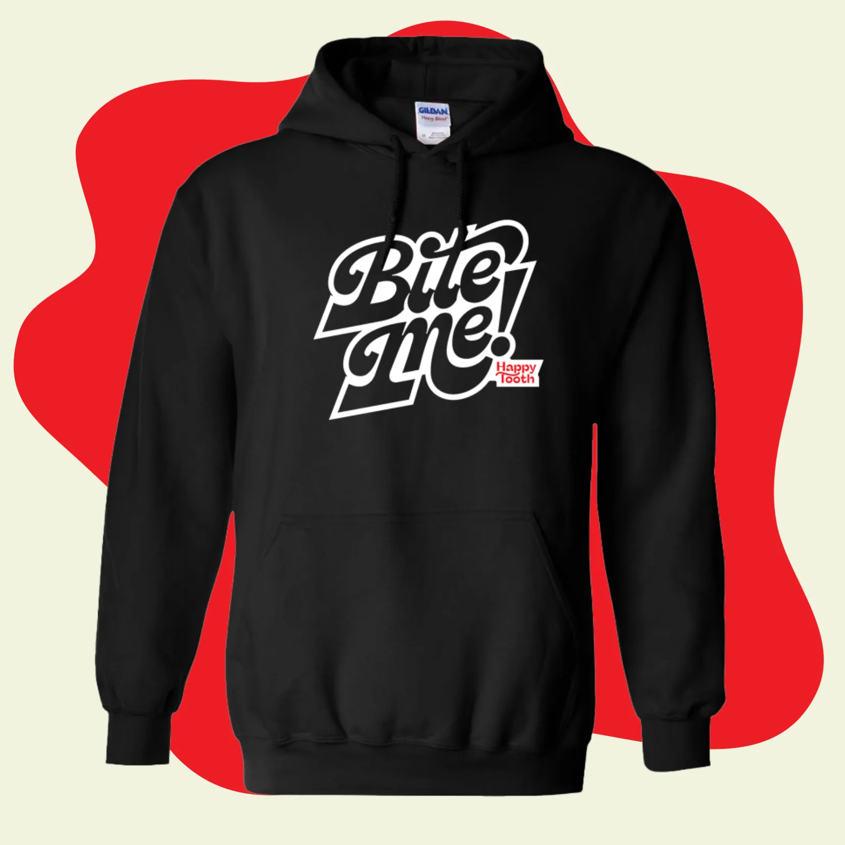 Bite Me Hoodie - Black