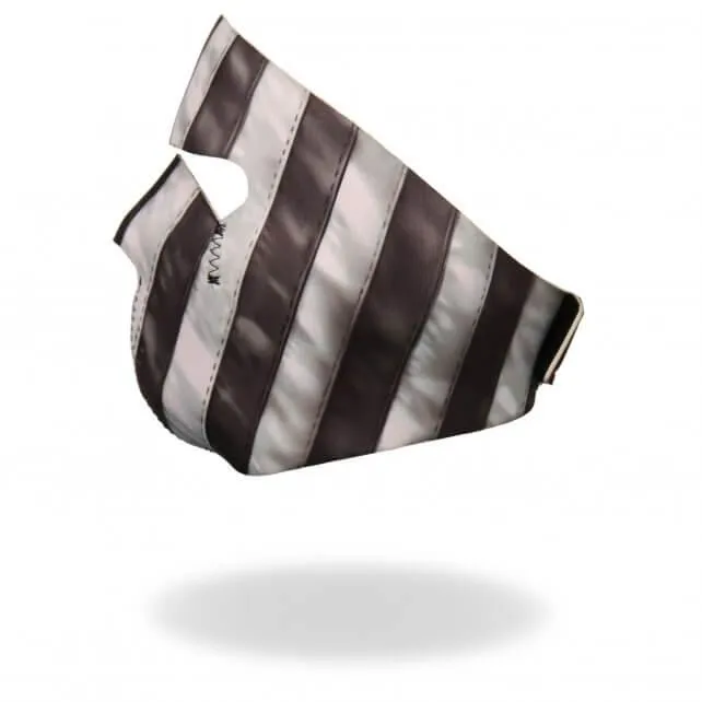 Black & White USA Flag Face Mask