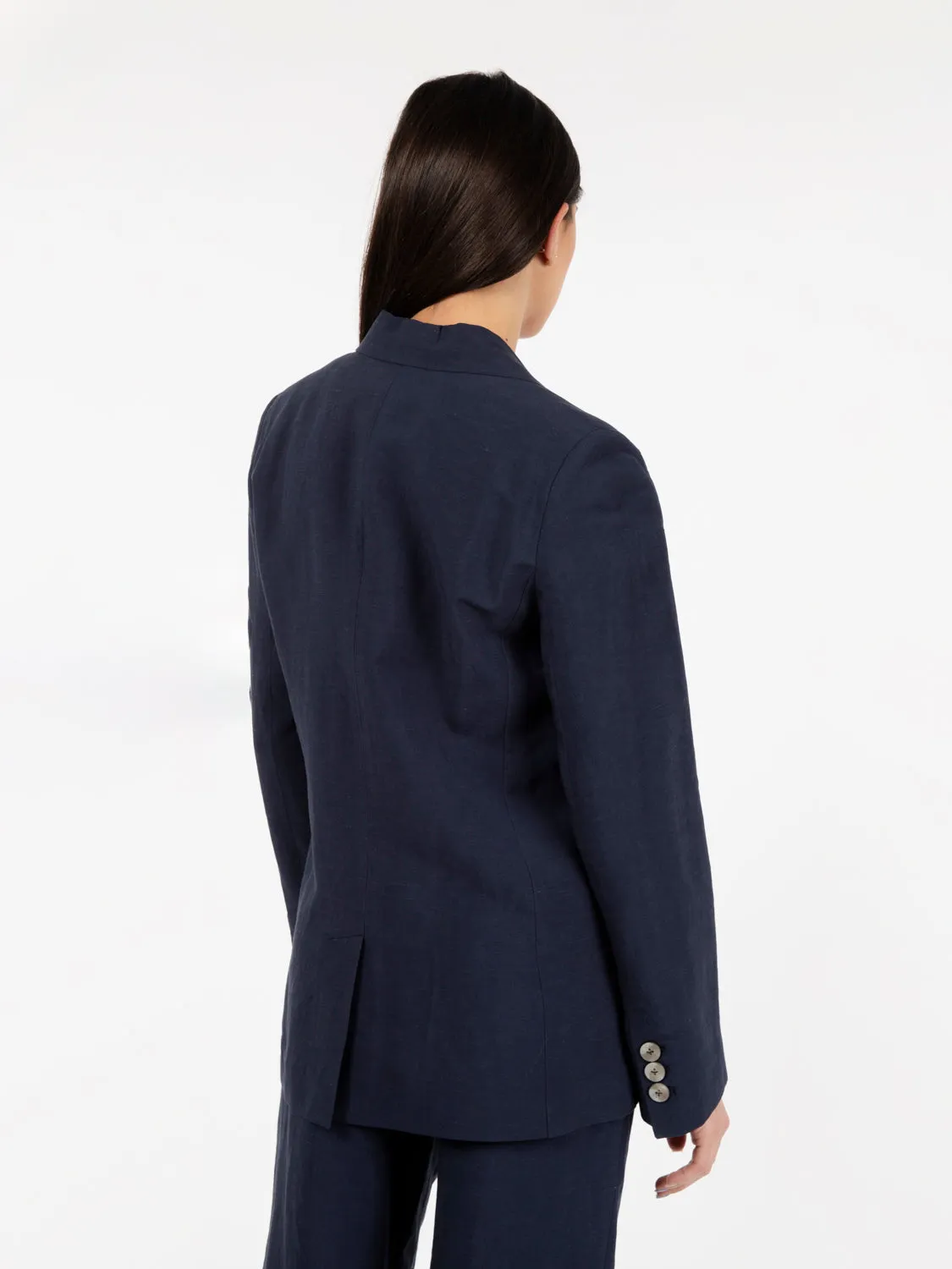 Blazer doppiopetto blu