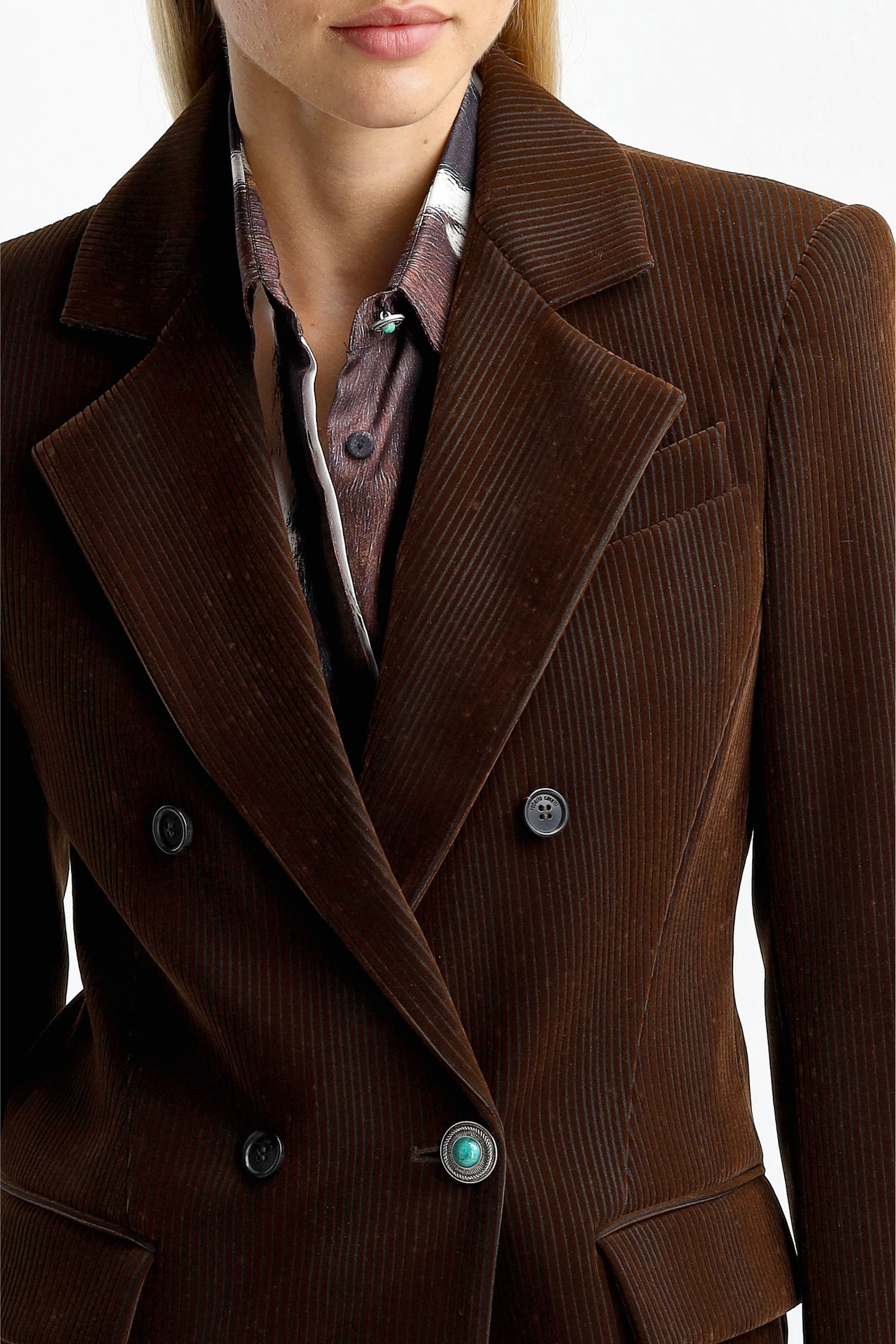 Blazer in Marrone