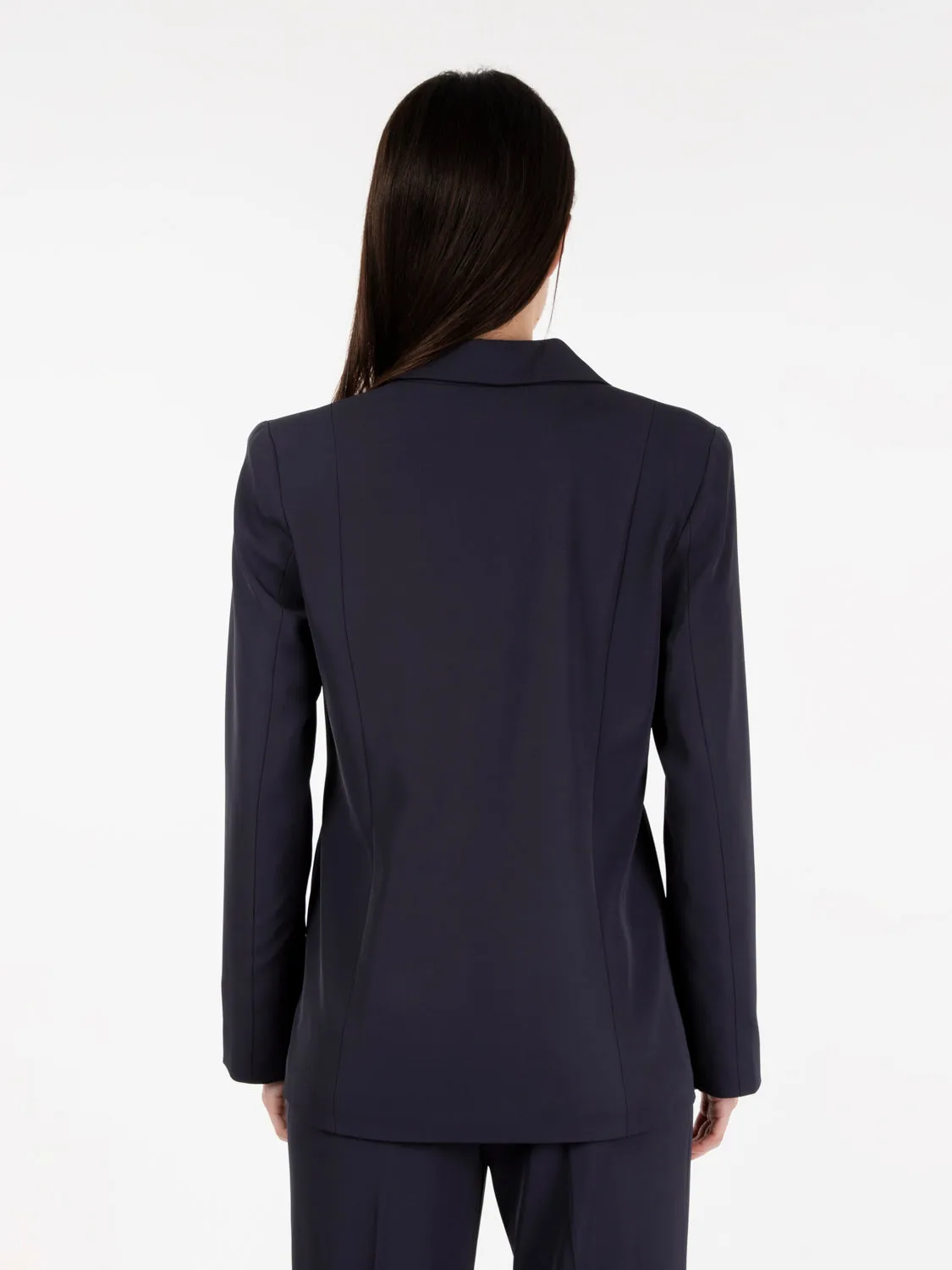 Blazer monopetto blu navy