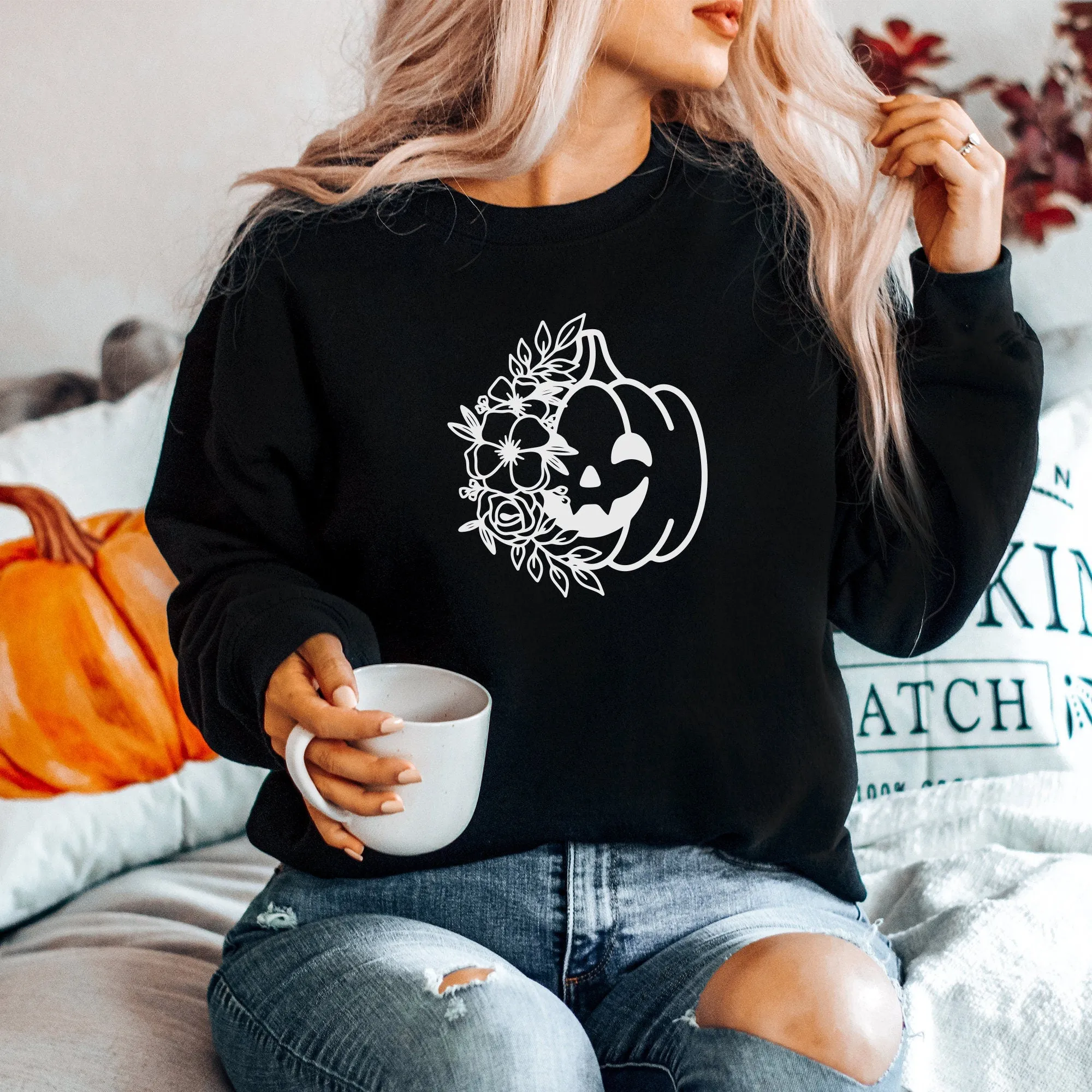 Boho Pumpkin Sweatshirt