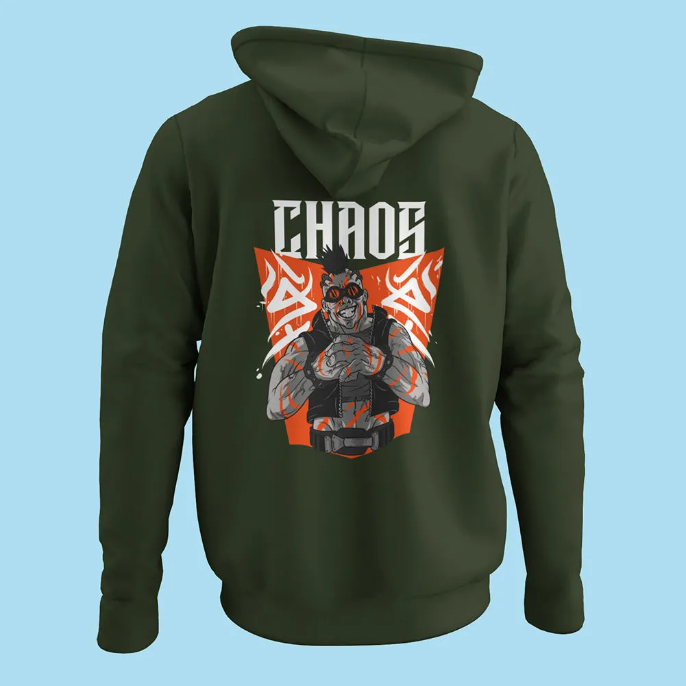 Chaos (Back Print) Unisex Hoodie