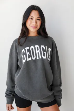 Charcoal Georgia Sweatshirt