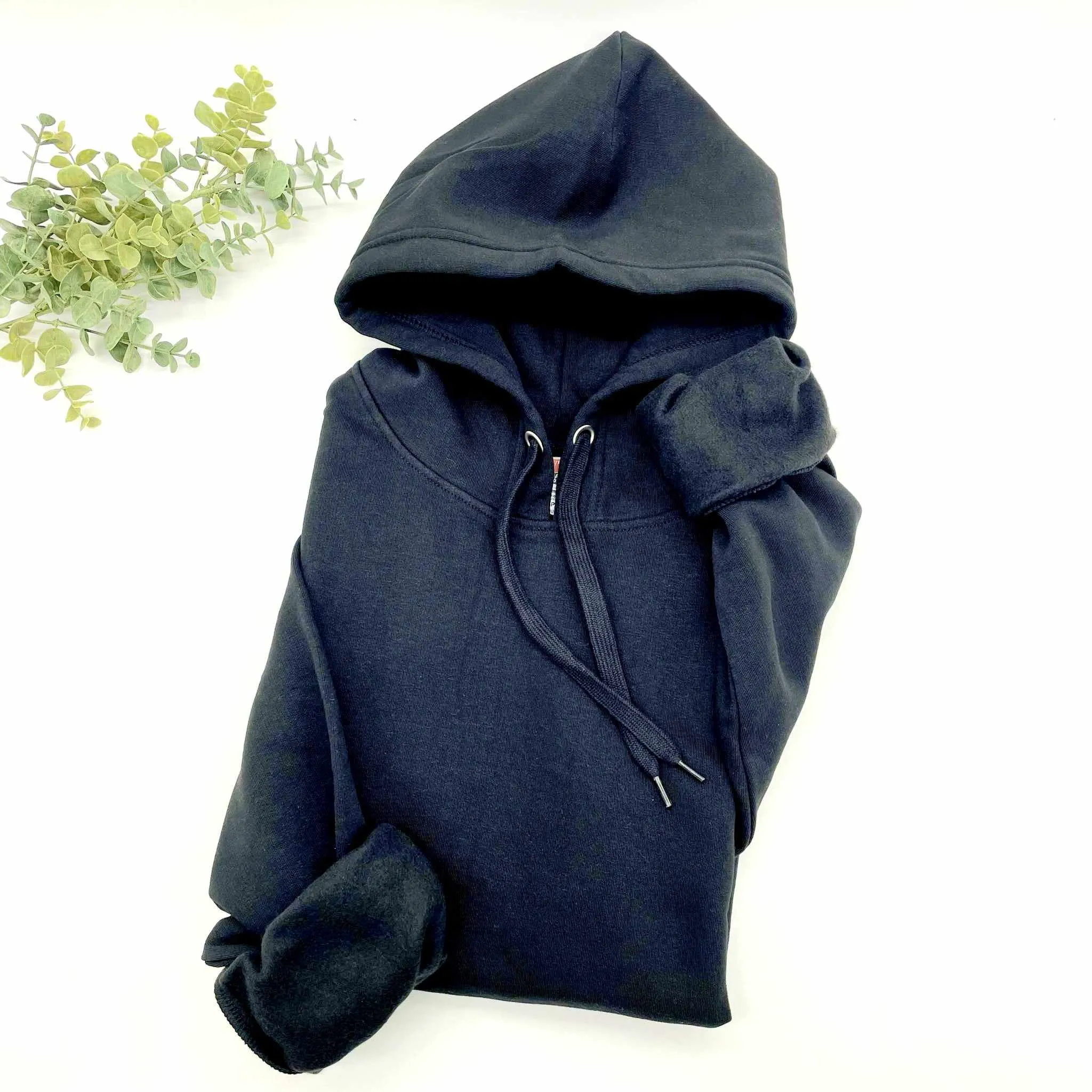 CLEARANCE Fleece Lined Cotton Blend Hoodie