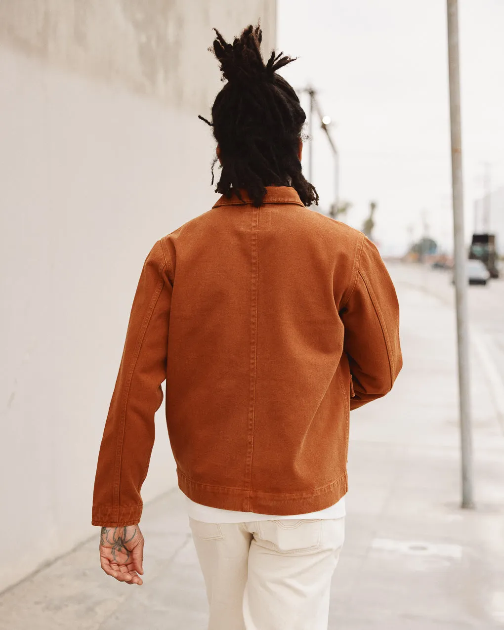 Colmore Chore Jacket - Rust