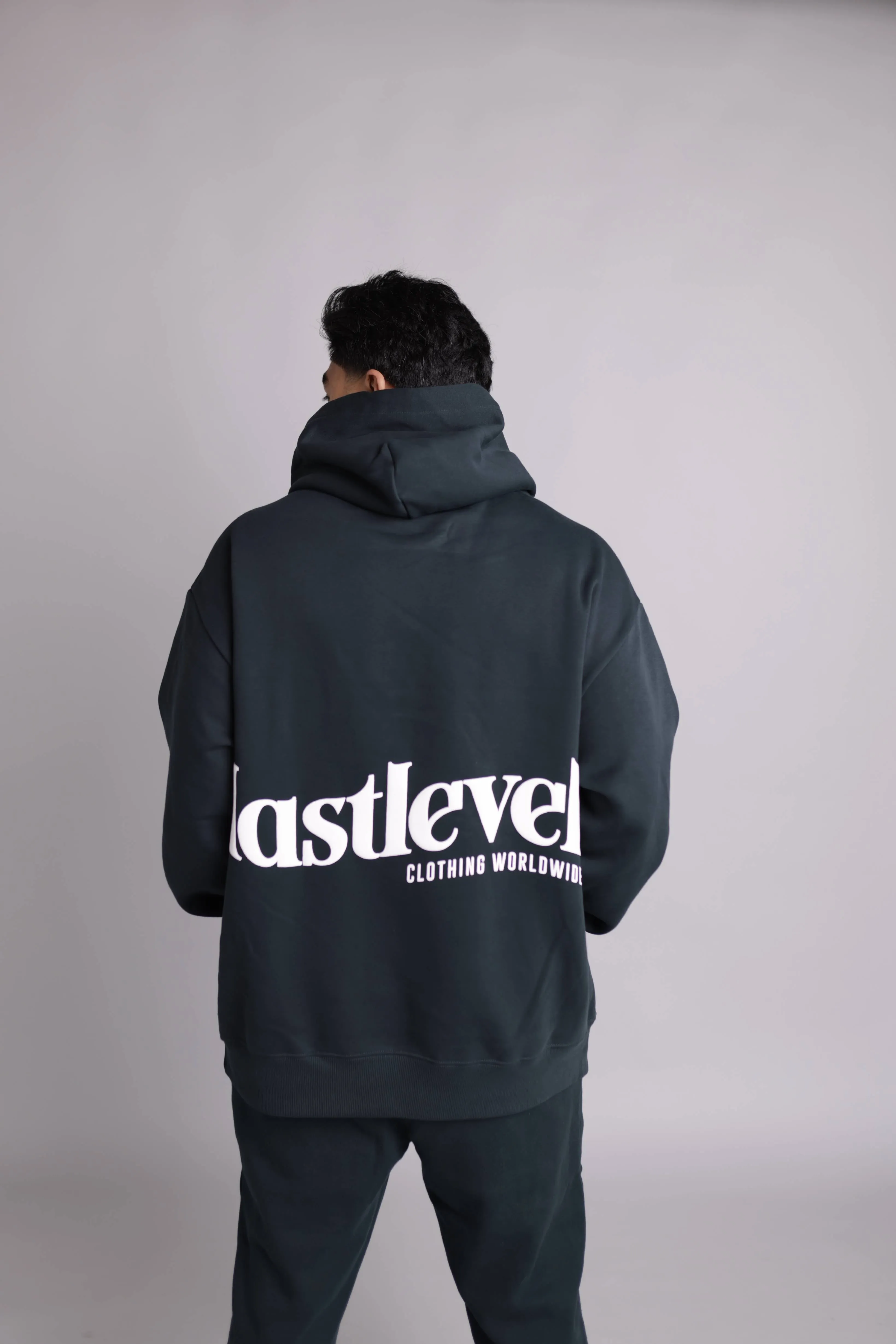 COMFY Oversized Hoodie - PINE GREEN