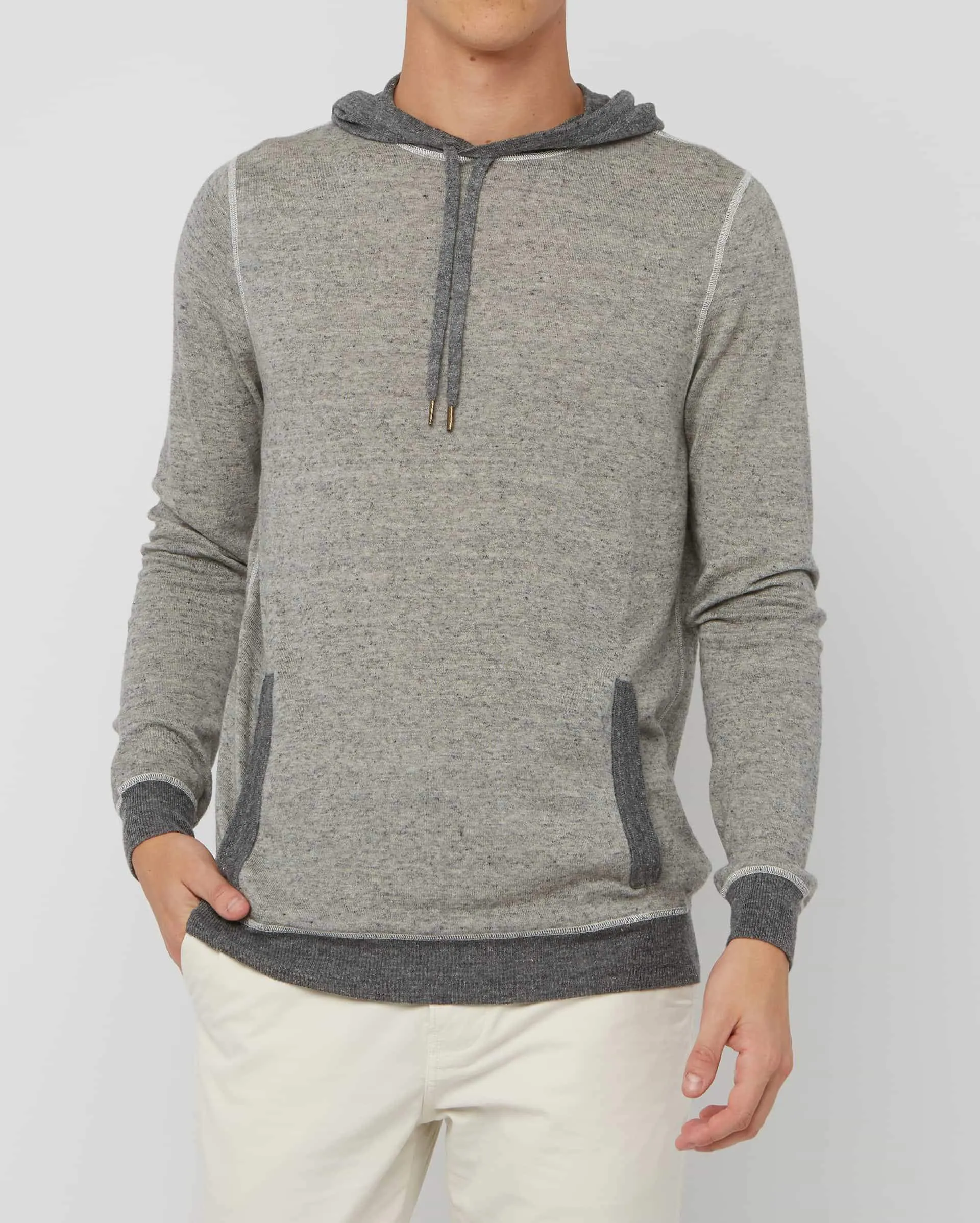 Contrast Stitch Pullover