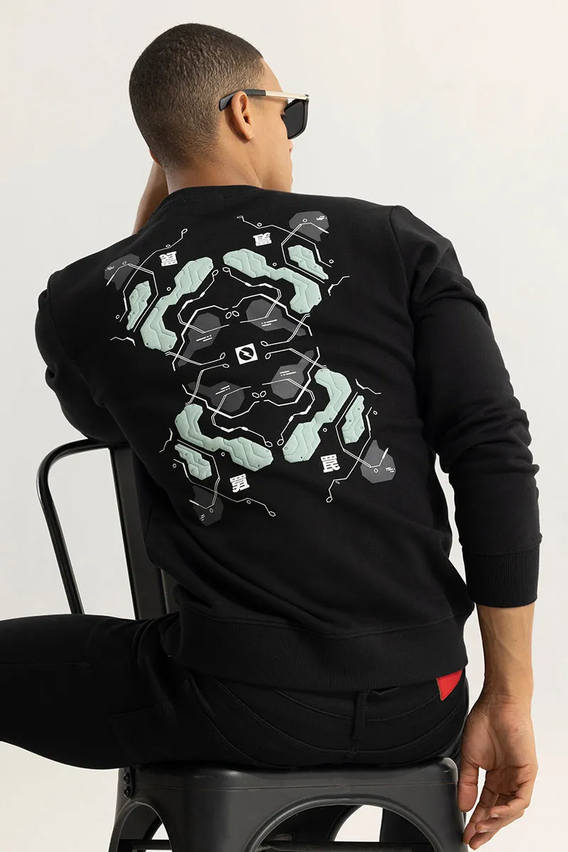 Cyborg Black Sweatshirt