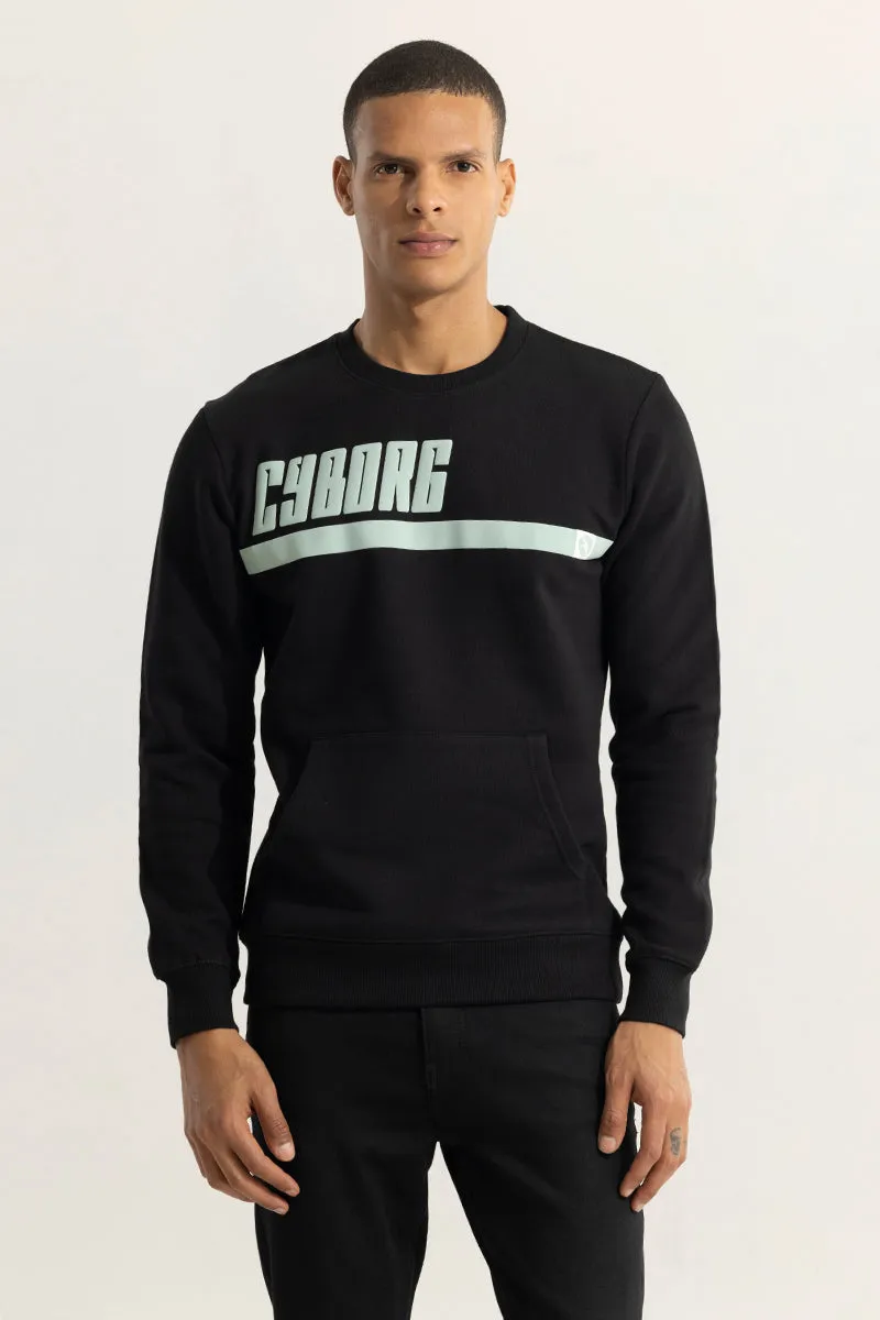 Cyborg Black Sweatshirt