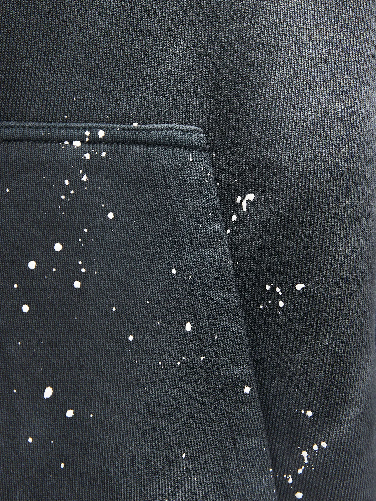 DESTROYED HOODIE ATELIER - WASHED BLACK