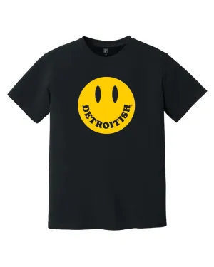 Detroitish Smiley Face Tee