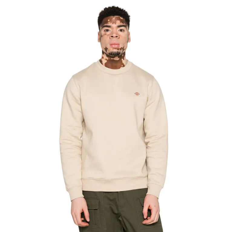 Dickies Oakport Sweatshirt DK0A4XCEF90 men's crewneck sweatshirt sand