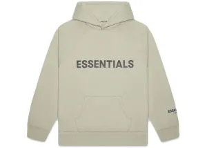 ESSENTIALS FOG 3D SILICON HOODIE MOSS