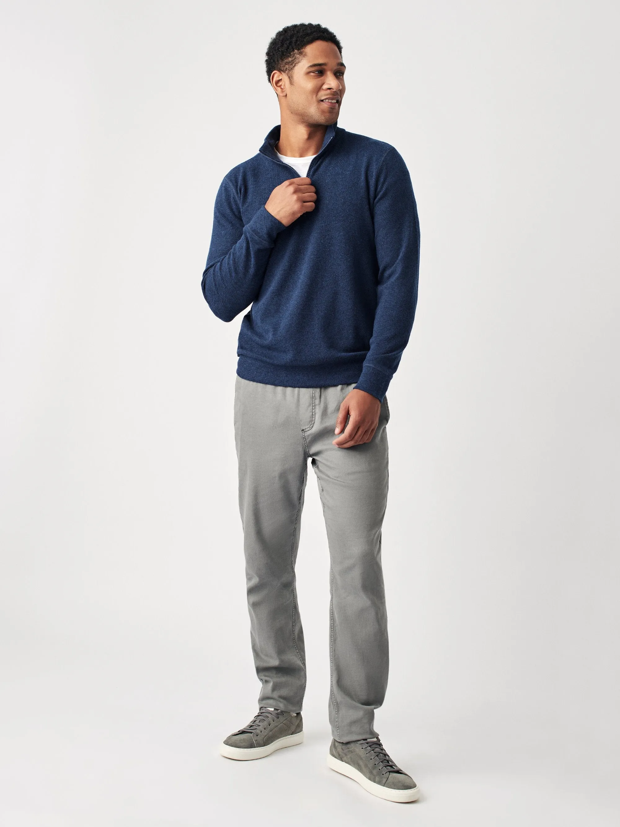 FAHERTY Legend Sweater Quarter Zip Pullover