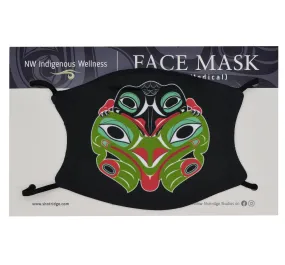 Formline Frog Face Mask