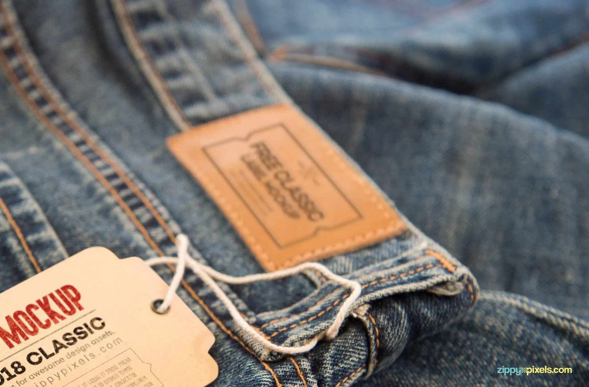 Free Clothing Label Mock Ups