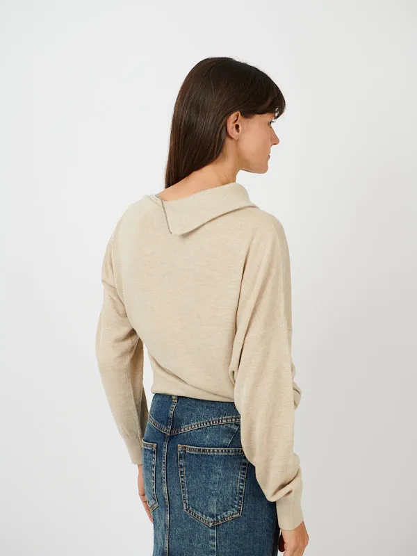 Gaelo Pullover in Beige