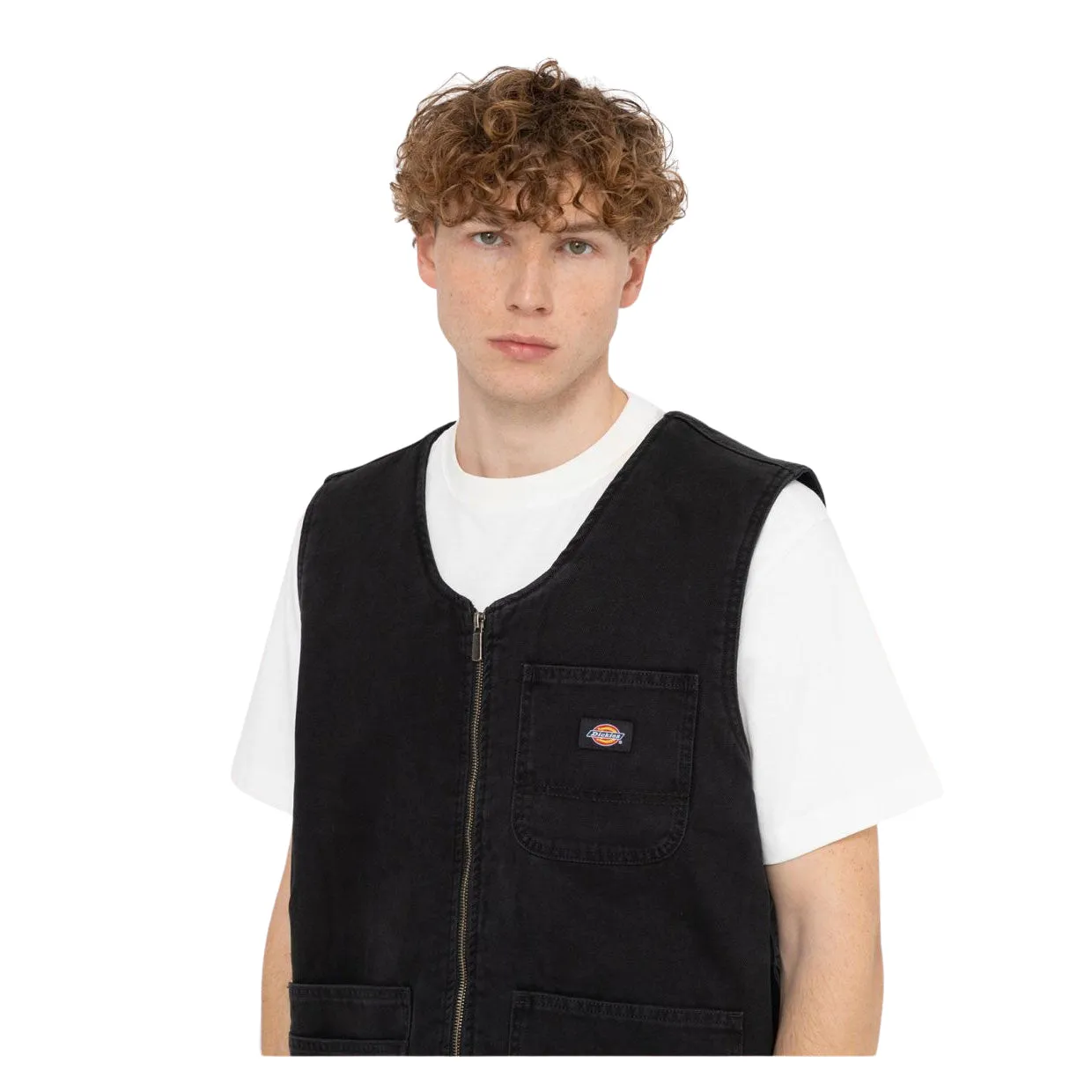 Gilet Uomo Dickies Nero