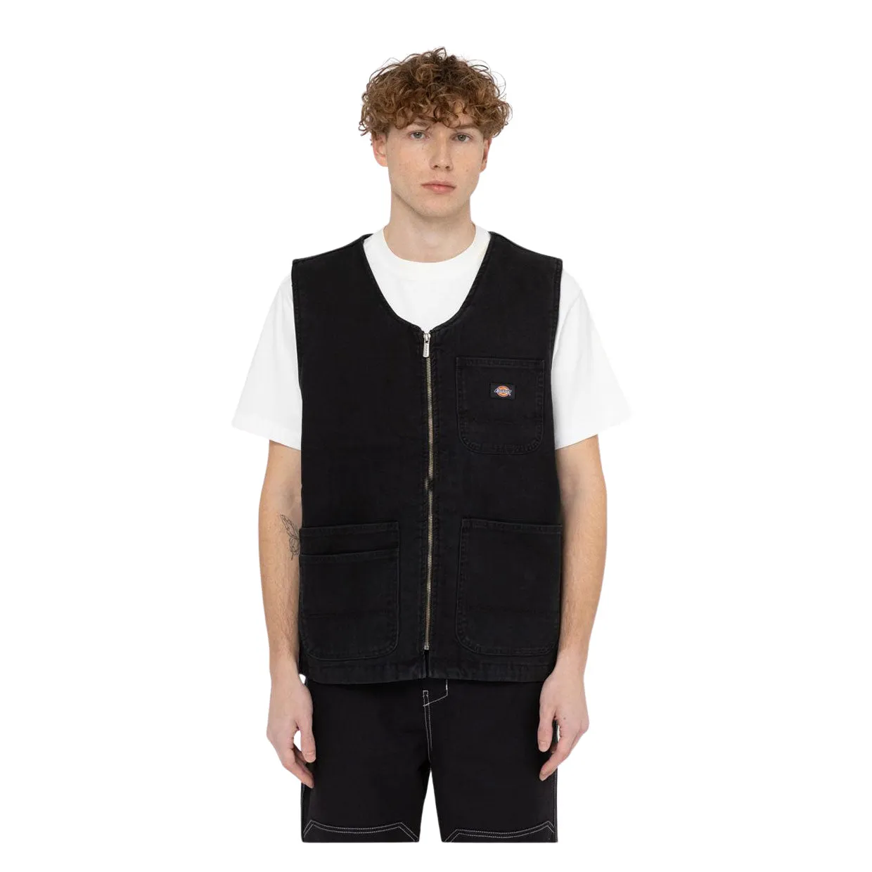 Gilet Uomo Dickies Nero