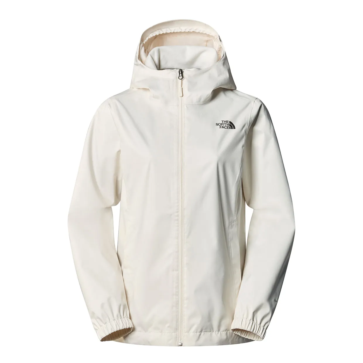 Giubbino Donna The North Face Quest Cappuccio Bianco Panna