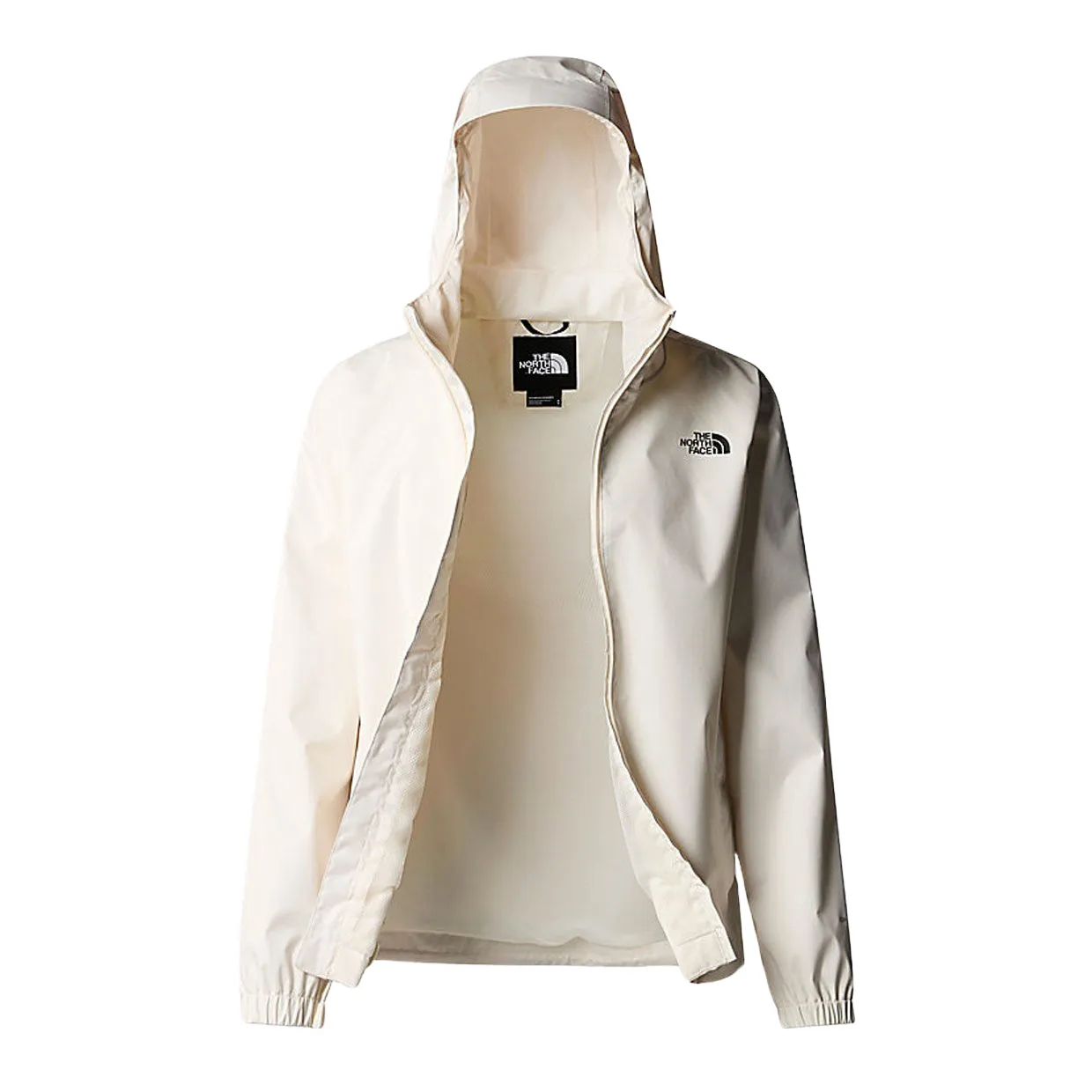 Giubbino Donna The North Face Quest Cappuccio Bianco Panna