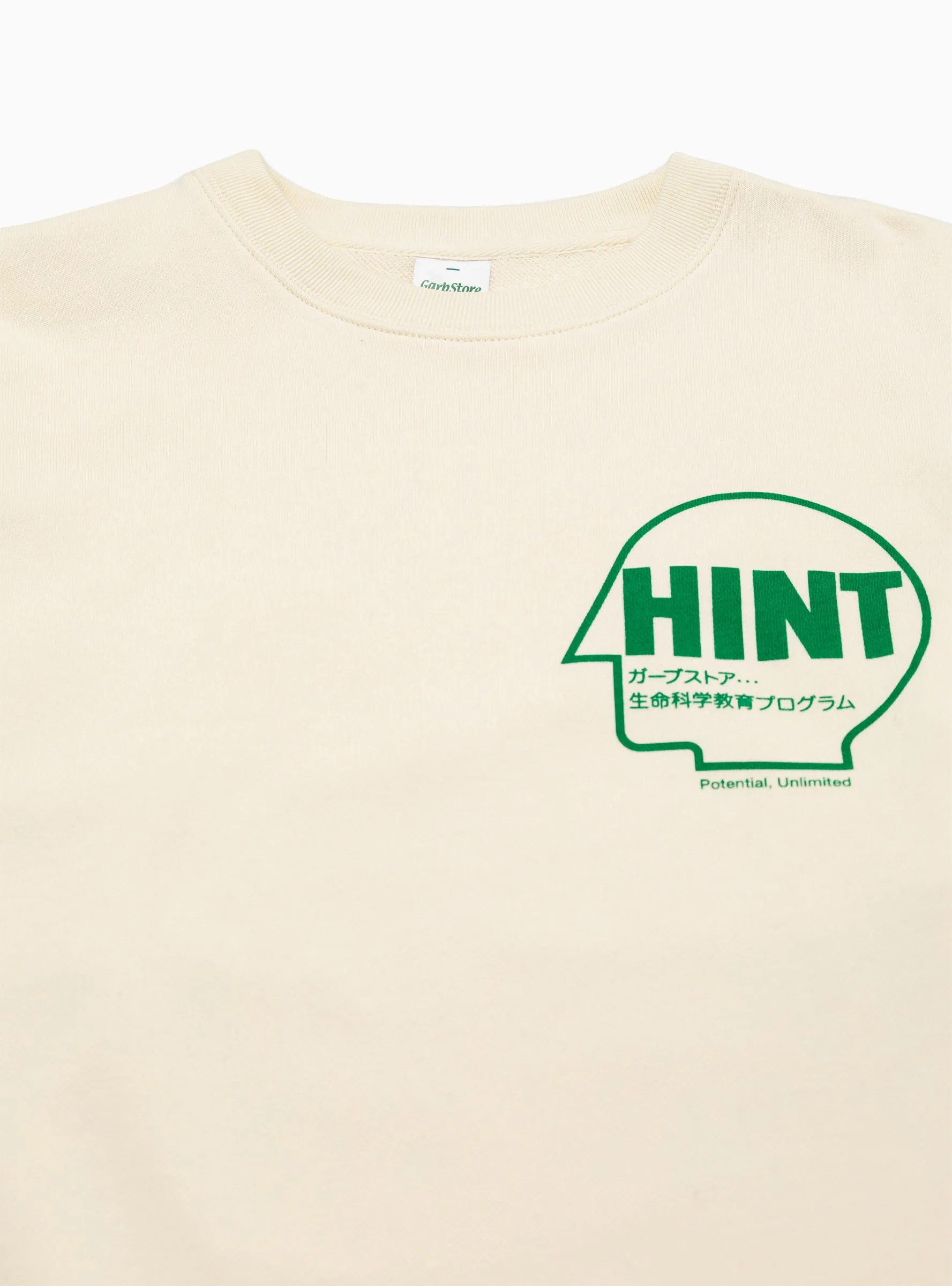 Hint Sweatshirt Ecru