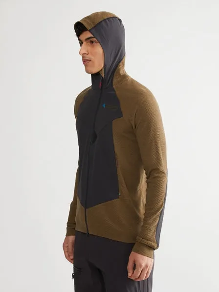 Hugin Zip Hoodie - Olive/Raven