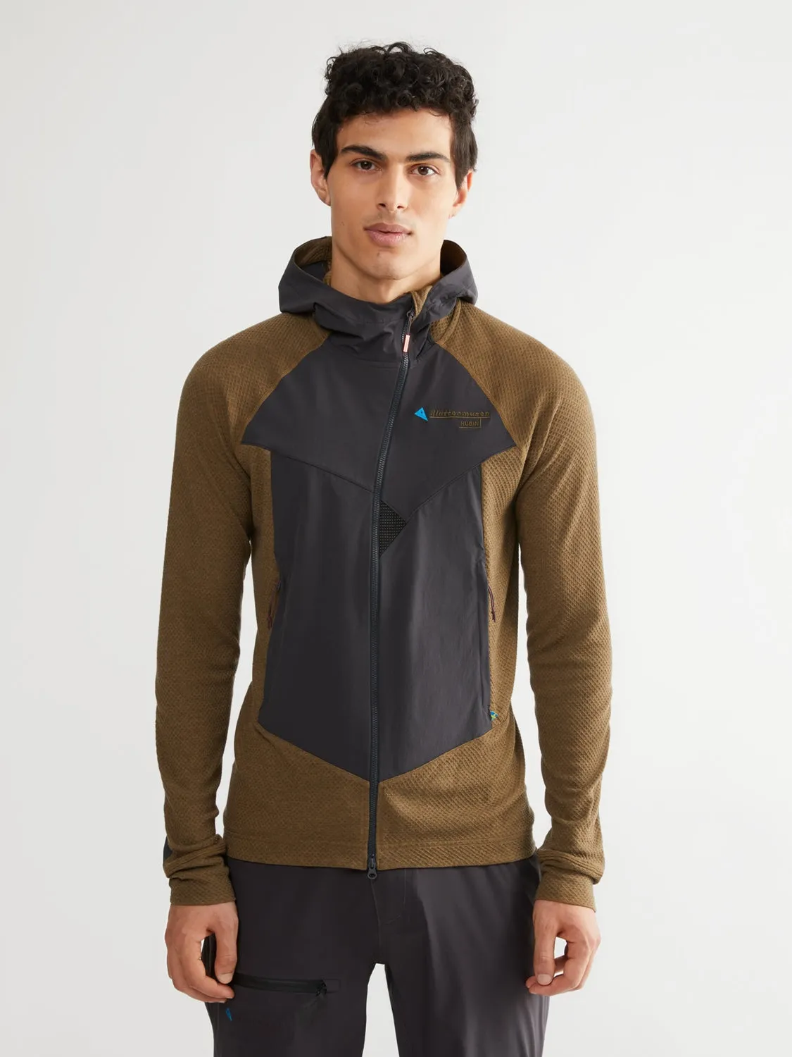 Hugin Zip Hoodie - Olive/Raven