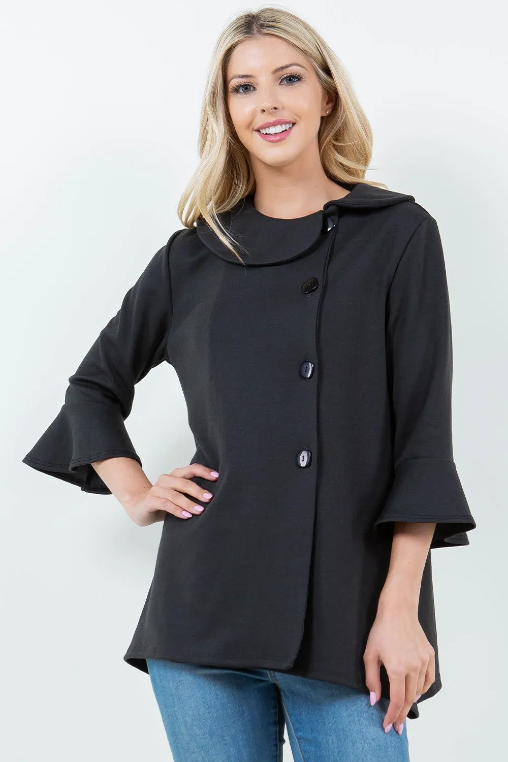 Jacqueline Blazer- Black