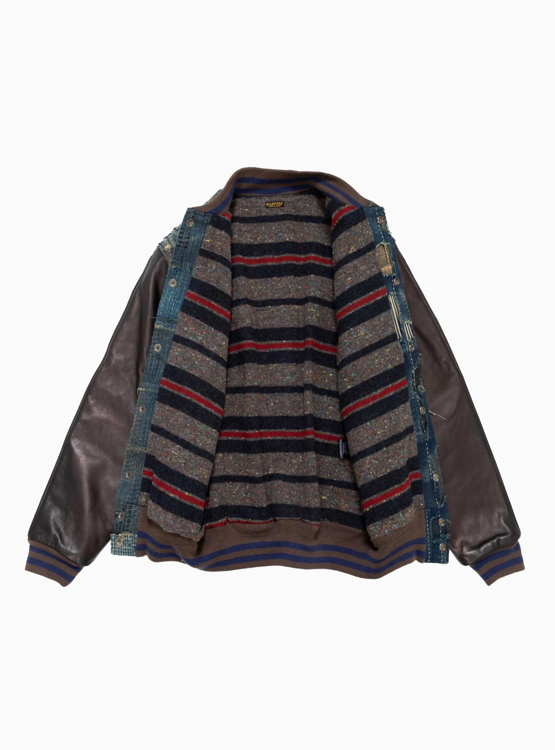 Kapital Kountry Sashiko Stadium Jacket